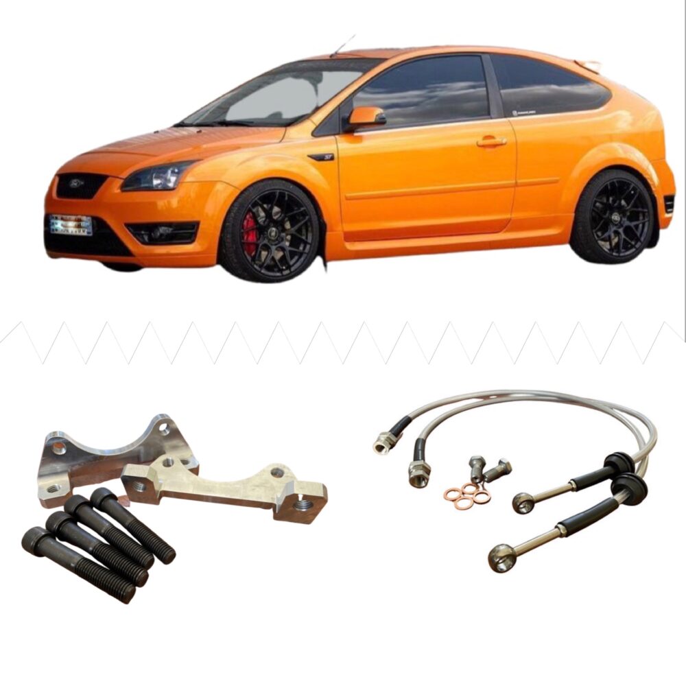 Pack adaptateurs Ford Focus ST MKII + flexibles sur mesure IMG 1433 scaled