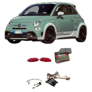 Kit gros freins avant YBT ABARTH 500 595 ABARTH E 305x28mm