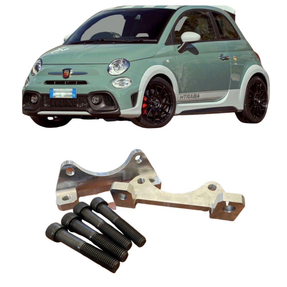 ABARTH/FIAT adapter pack Brembo 4piston calipers YBT Brakes