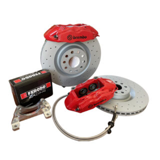 Kit gros freins avant YBT GOLF 2 / 3 GTI VR6 G60 performance 312x25mm