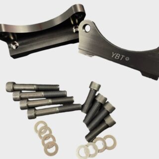 Pack adaptateurs YBT Polo GTI 6C AW étriers Brembo 4 pistons 312x25mm 323x28mm