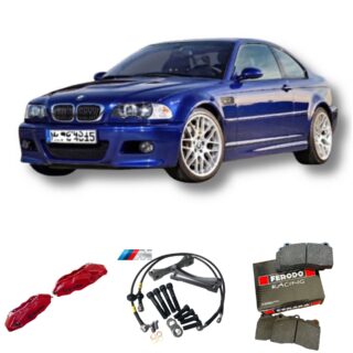 Kit gros freins avant YBT BMW M3 E46/Z3M/Z4M 345X28mm