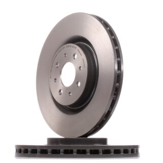 2 DISQUES DE FREINS AVANT ABARTH BREMBO 09.8004.41 305x28mm