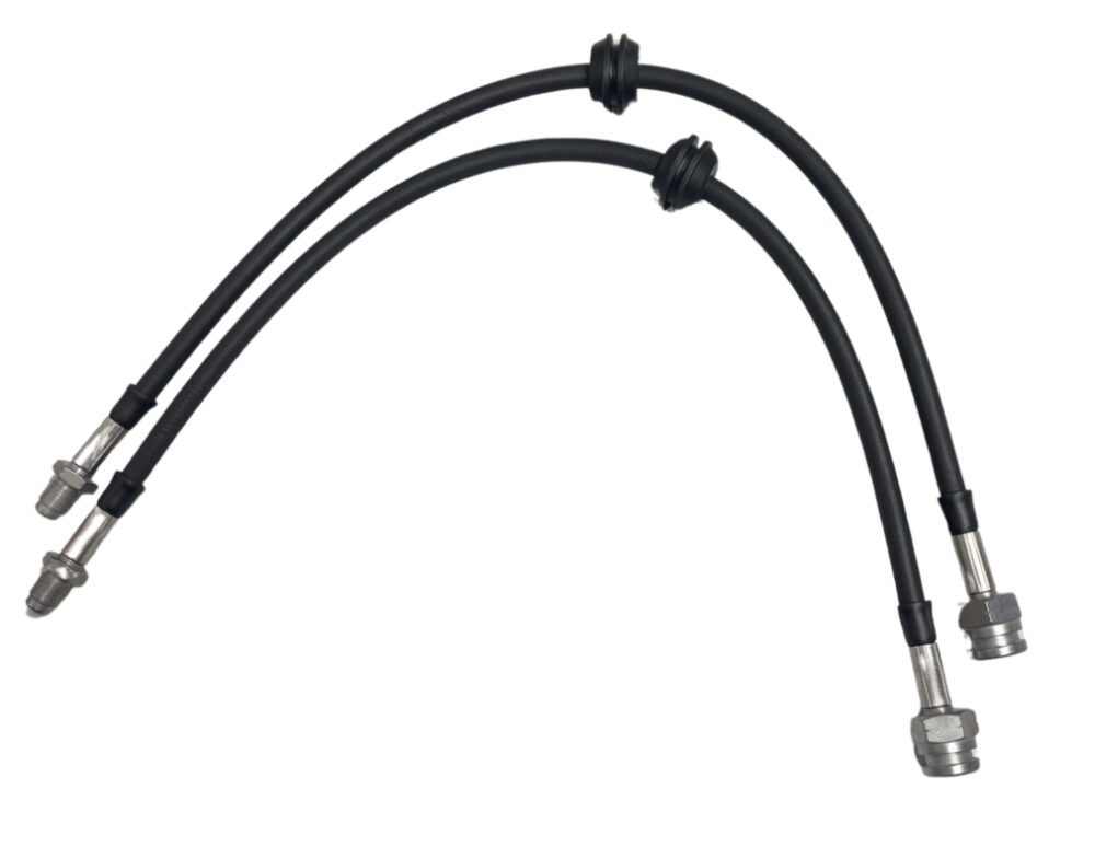 2 Ford Focus RS MK2 rear hoses YBT Brakes