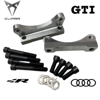 PACK ADAPTATEURS GOLF 4/IBIZA/AUDI S1/POLO WRC ETRIERS AUDI TT RS 334X32MM 5X100