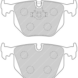 4 PLAQUETTES DE FREINS ARRIÈRE FERODO DS2500 – FCP578H BMW M3 E36