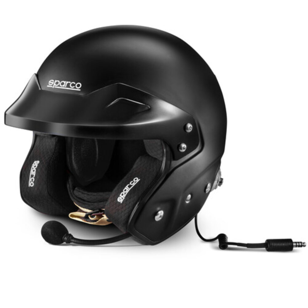 Casco jet FIA SPARCO RJ-I casco jet fia sparco rj i negro 1 1