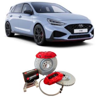 Kit gros freins avant YBT performance HYUNDAI I3ON 345x30mm