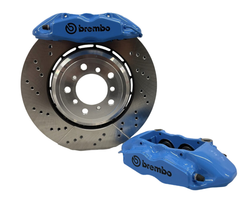 2 ETRIERS DE FREINS AVANT BREMBO 4 PISTONS MEGANE 3 RS MEGANE 4 RS 410013472R 410113693R – Image 3