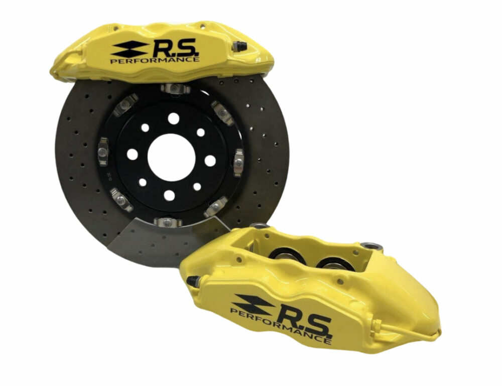 2 ETRIERS DE FREINS AVANT BREMBO 4 PISTONS MEGANE 3 RS MEGANE 4 RS 410013472R 410113693R – Image 10