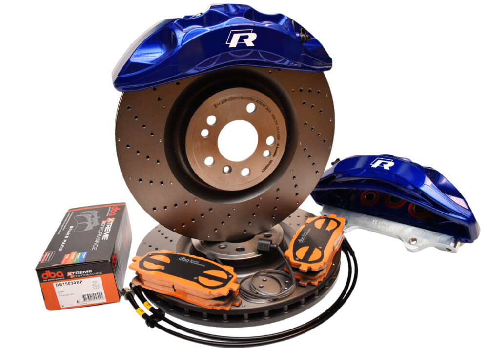 KIT GROS FREINS AVANT 6 PISTONS 375x36mm AVANT ULTIME 5X112 GOLF 7-8GTI/GOLF 7-8R/CUPRA/AUDI – Image 15