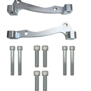 PACK ADAPTATEURS GTI/CUPRA/AUDI ETRIERS AUDI RS3 8V 8pistons  370X32MM 5X112