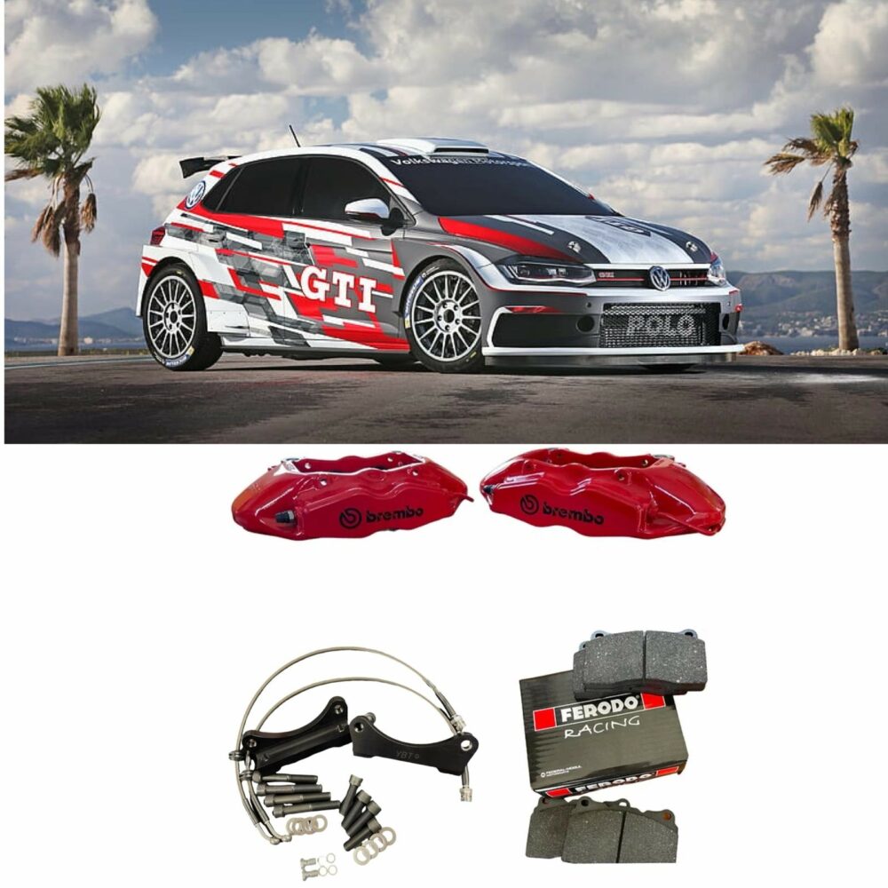 Kit gros freins avant YBT Polo GTI 6C AW
