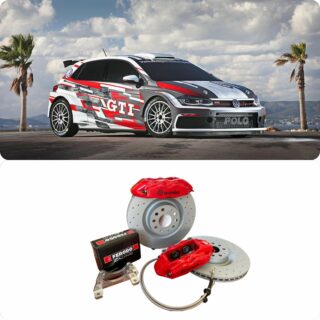 Kit gros freins avant YBT Polo GTI 6C AW PERFORMANCE