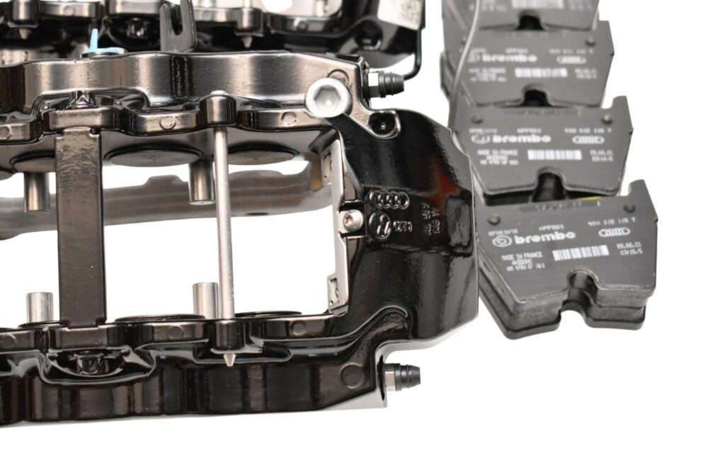 2 ETRIERS DE FREINS AVANT BREMBO 8 pistons Audi RS3 8V Audi TT RS 8S 8V0615107D 8V0615108D – Image 6