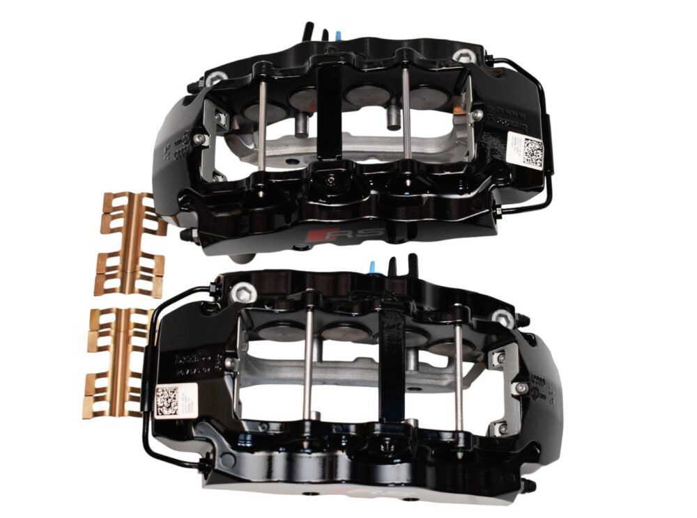 2 ETRIERS DE FREINS AVANT BREMBO 8 pistons Audi RS3 8V Audi TT RS 8S 8V0615107D 8V0615108D – Image 4