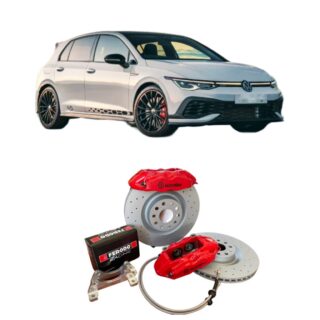 Kit gros freins avant YBT performance GOLF 8 GTI GTE 204/245/265 340 345mm