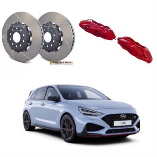 Kit gros freins avant YBT Ultime ELENTRA N 360x30mm Girodisc sur bol